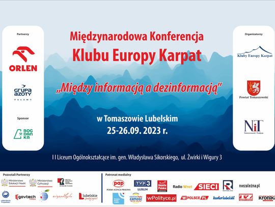 Klub Europy Karpat zaprasza na konferencję