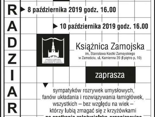 Klub Szaradziarski w Książnicy Zamojskiej