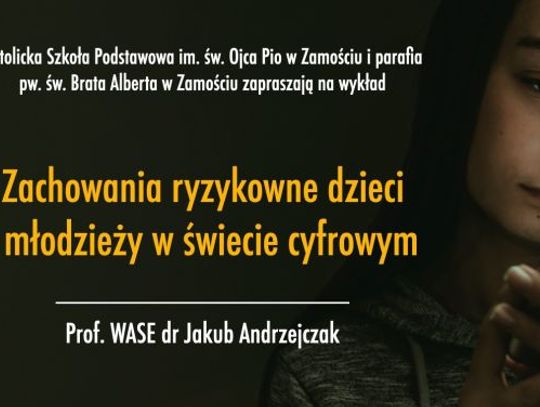 Kolejny wykład o obecności dzieci i młodzieży w sieci 