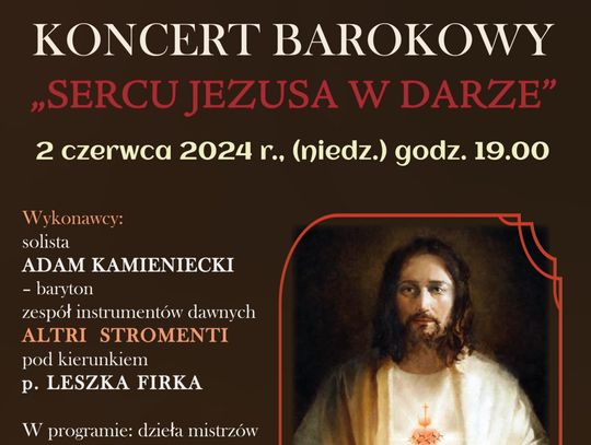 Koncert barokowy w kościele OO. Franciszkanów