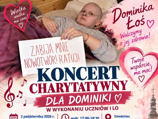 Koncert charytatywny dla Dominiki Łoś