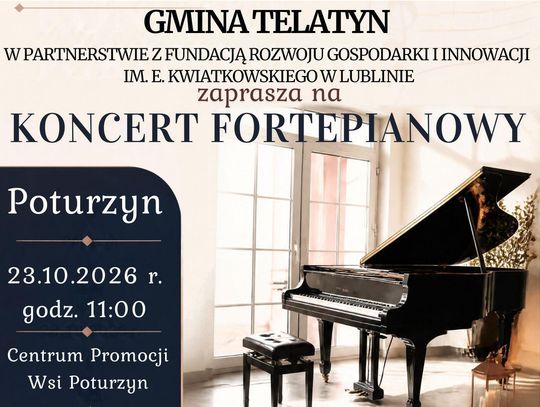 Koncert fortepianowy w Poturzynie