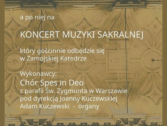 Koncert Muzyki Sakralnej