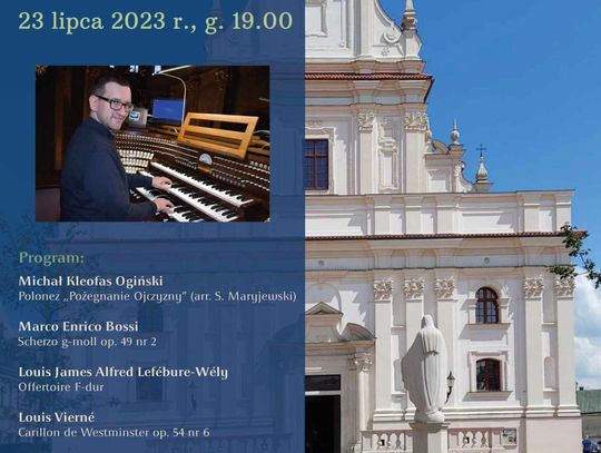 Koncert organowy w Zamościu