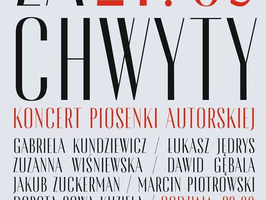 Koncert piosenki autorskiej ,,Za Chwyty 2"