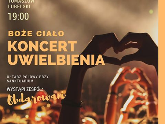 Koncert Uwielbienia w Tomaszowie Lubelskim