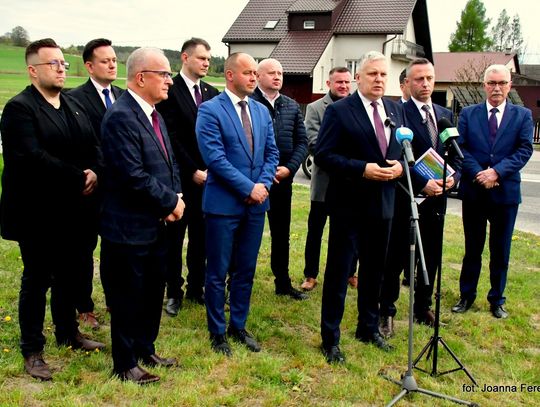 Konferencja prasowa w Tereszpolu