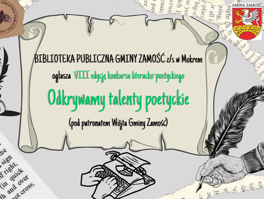 Konkurs Biblioteki Publicznej Gminy Zamość "Odkrywamy talenty"