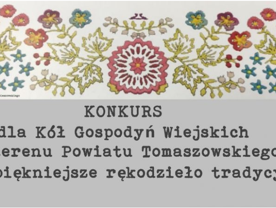 Konkurs dla tomaszowskich KGW