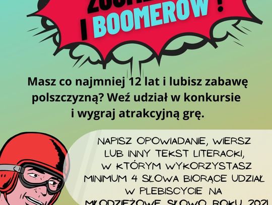 Konkurs dla zoomerów i boomerów