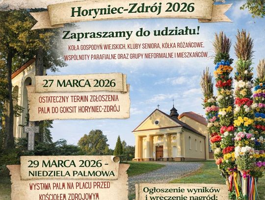 Konkurs na Najpiękniejszą Palmę w Horyńcu-Zdroju