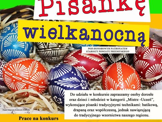 Konkurs na pisankę wielkanocną