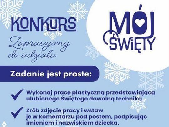 Konkurs plastyczny „Mój Święty”