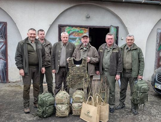 Krosno. „Plecak dla Ukrainy” od leśników podkarpackich