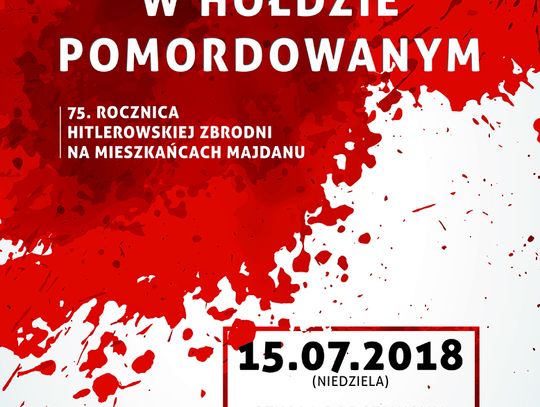 Krwiodawcy w hołdzie pomordowanym