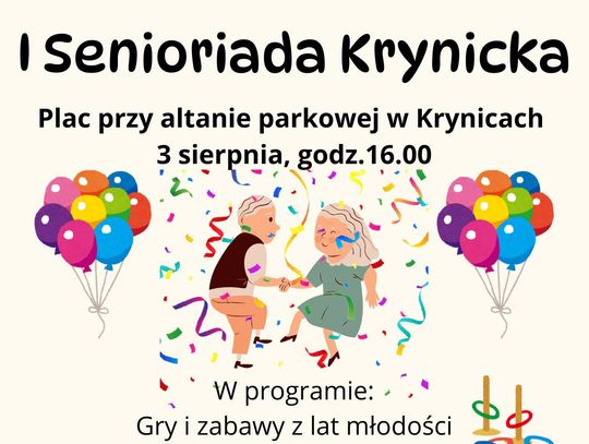 Krynice zapraszają na Senioriadę