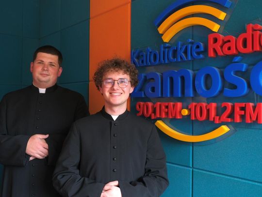 Ks. Dawid Pryciuk i ks. Adam Michalak