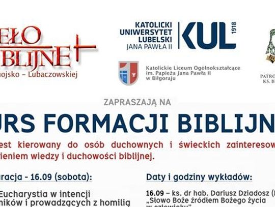 Kurs Formacji Biblijnej