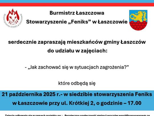 Łaszczów. Bezpłatne szkolenia dla mieszkańców