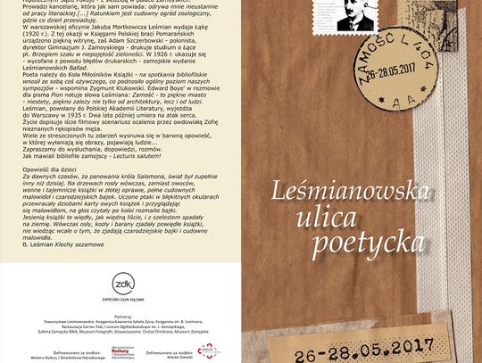 Leśmianowska Ulica Poetycka