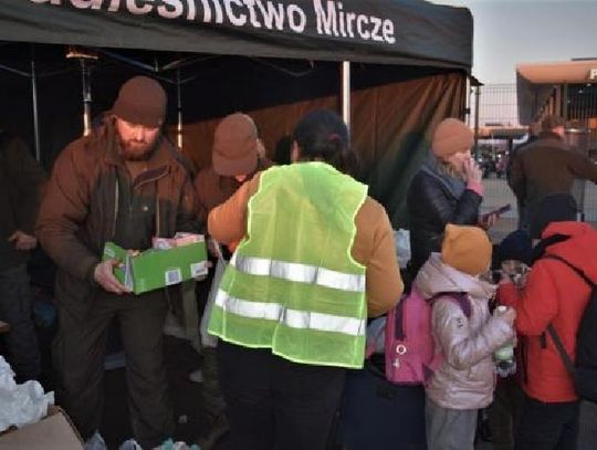 Leśnicy pomagali i pomagają uchodźcom z Ukrainy