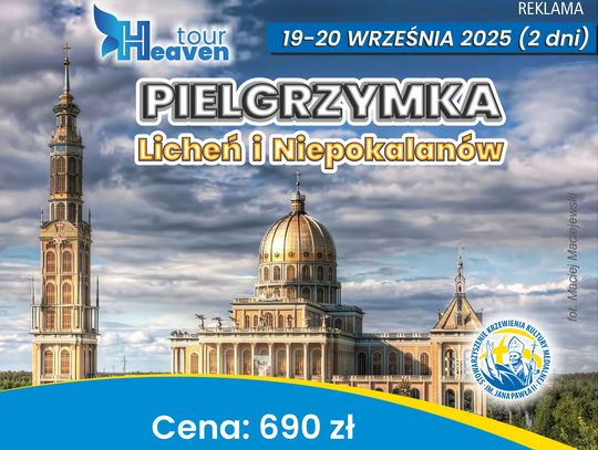 Licheń i Niepokalanów 19-20 września 2025 r. (2 dni)