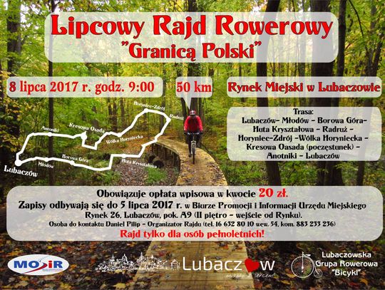 Lipcowy Rajd Rowerowy „Granicą Polski”