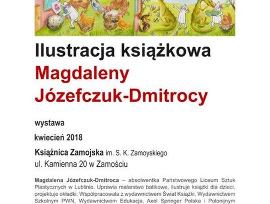 lIustracja książkowa Magdaleny Józefczuk-Dmitrocy