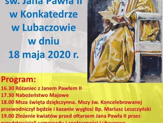 Lubaczów. 100. rocznica urodzin Jana Pawła II