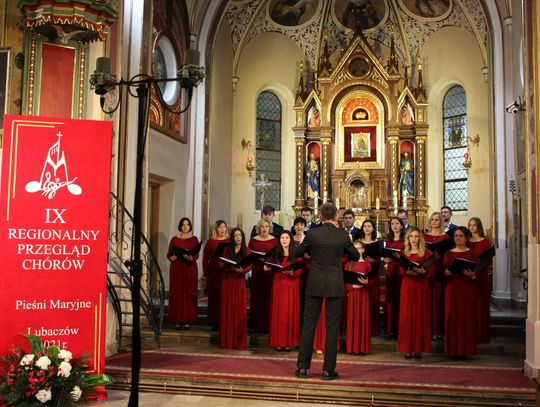 Lubaczów. Chóralny śpiew ku czci Maryi