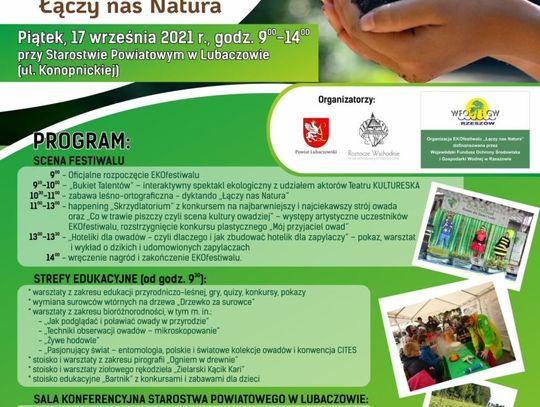 Lubaczów. EKOfestiwal „Łączy nas natura”