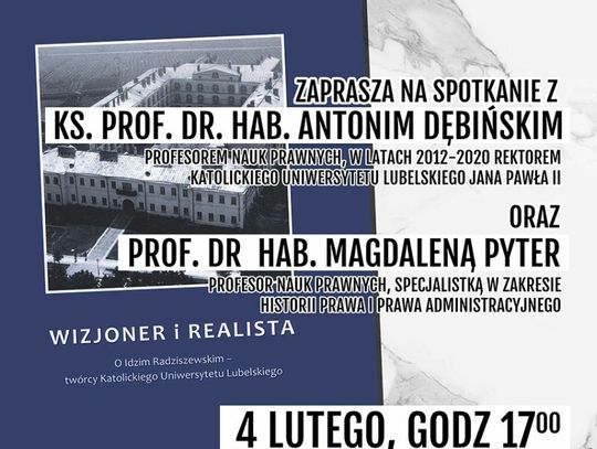 Lubaczów. Ksiądz Idzi Radziszewski - „Wizjoner i realista”