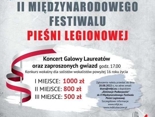 Lubaczów. Międzynarodowy Festiwal Pieśni Legionowej