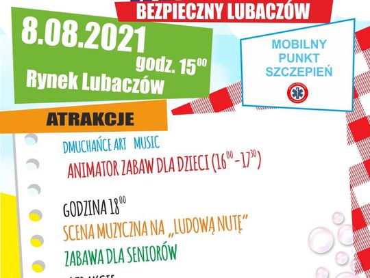 Lubaczów. Piknik Rodzinny "Bezpieczny Lubaczów"