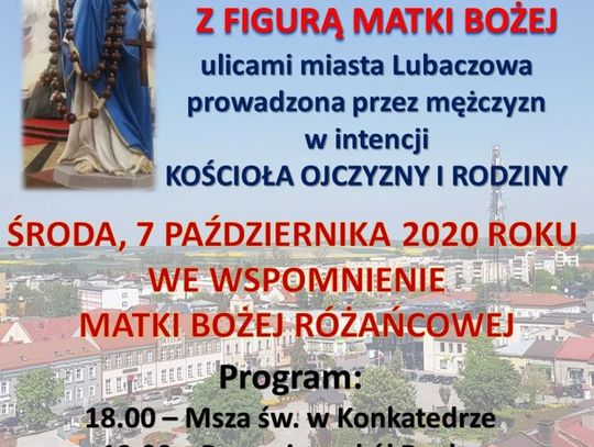 Lubaczów. Procesja z Maryją w intencji rodziny