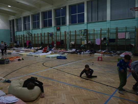 Lubaczów. Szkoła miejscem dla uchodźców