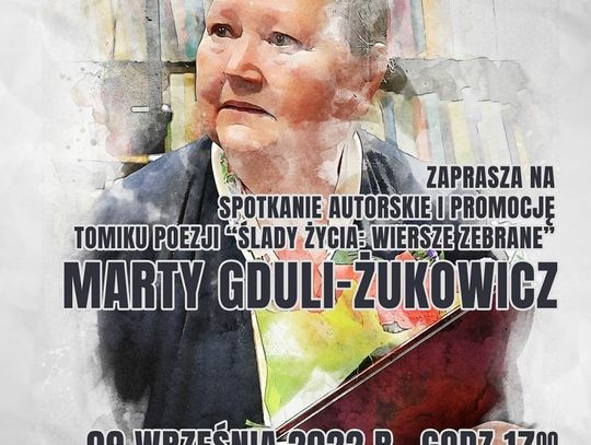 Lubaczów. Wieczór poezji z Martą Gdulą-Żukowicz