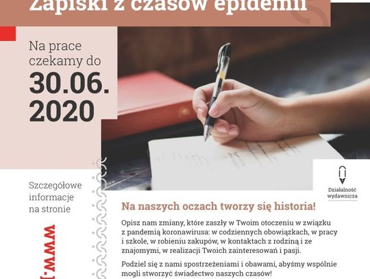 Lubaczów. „Zapiski z czasów epidemii”