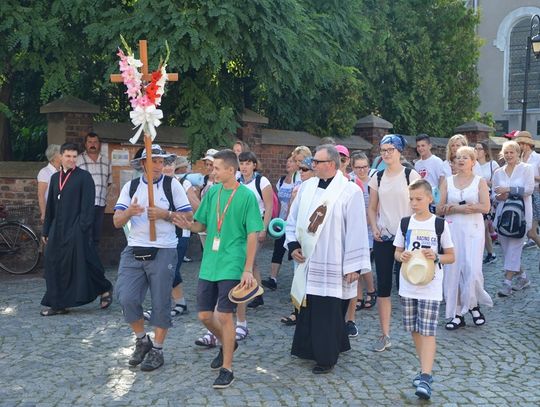 Lubaczowscy pątnicy na trasie