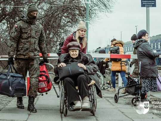 Lubelscy Terytorialsi wspierają organizację pomocy dla uchodźców z Ukrainy