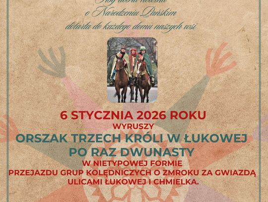 Łukowa. XII Orszak Trzech Króli w nietypowej, kolędniczej odsłonie