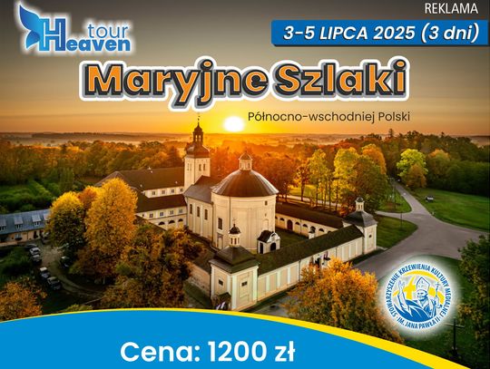 Maryjne Szlaki 3-5 lipca 2025 r. (3 dni)