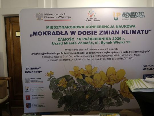Międzynarodowa Konferencja Naukowa "Mokradła w dobie zmian klimatu"