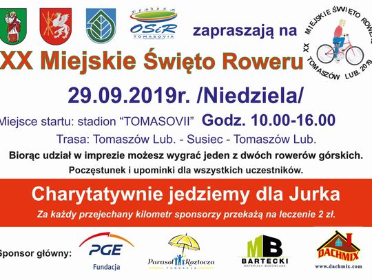 Miejskie Święto Rowerów dla Jurka