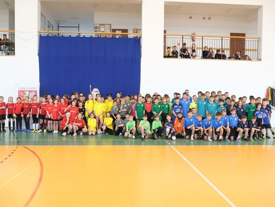 Mikołajkowy Turniej w piłkę nożną w Gminie Zamość