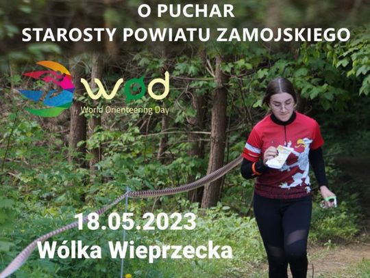 Mistrzostwa Szkół w Biegu na Orientację o „Puchar Starosty Powiatu Zamojskiego"