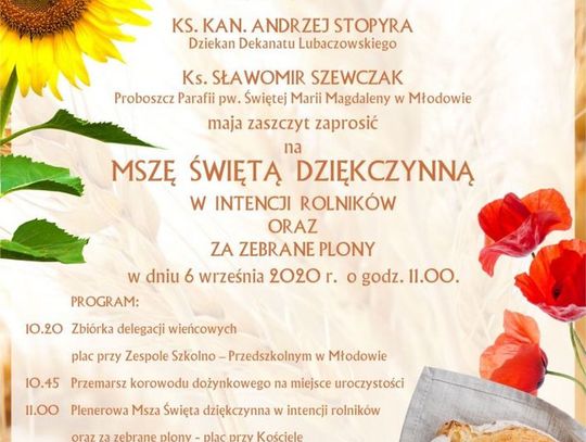 Młodów. Dożynki Gminy Lubaczów 2020