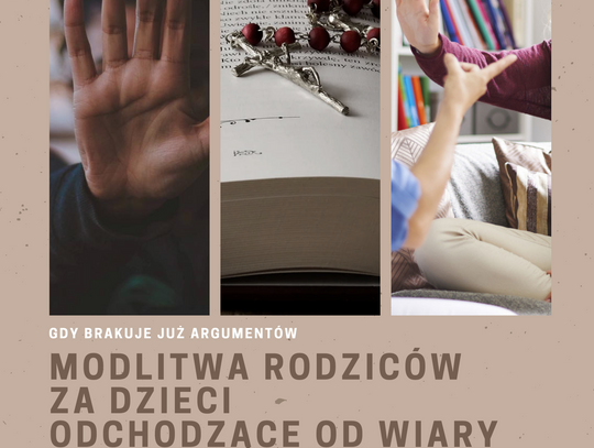 Modlitwa za dzieci odchodzące od wiary