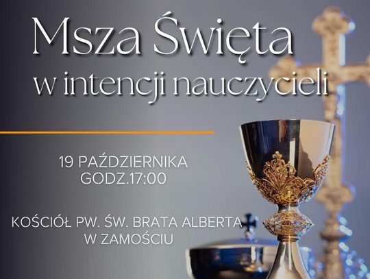 Msza św. w intencji nauczycieli