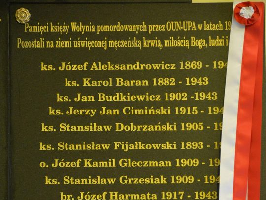 Msza Święta w 83. rocznicę ludobójstwa na Wołyniu